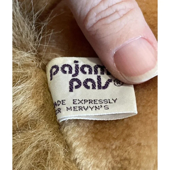 Mervyn's Pajama Pals Stuffed Animal Plush‎ Toy Lion Head Pillow Vintage - Picture 8 of 8